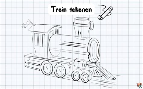 TREIN tekenen voor beginners